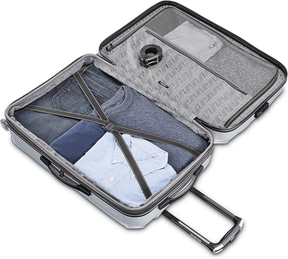 Centric 2 Hardside Expandable Luggage with Spinner Wheels, Caribbean Blue, Carry-On 20-Inch