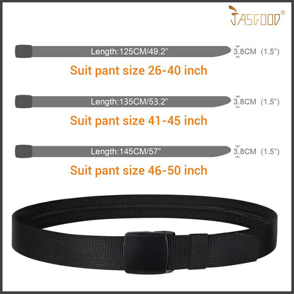 Travel Security Money Belt with Hidden Money Pocket - Cashsafe Anti-Theft Wallet Unisex Nickel free Nylon Belt