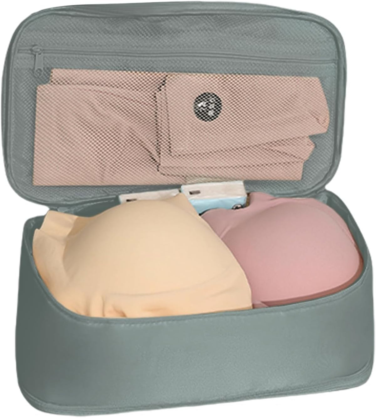 Portable Underwear Bra Storage Bag Waterproof Travel Organizers Multi-Layer Toiletry Packing Cube