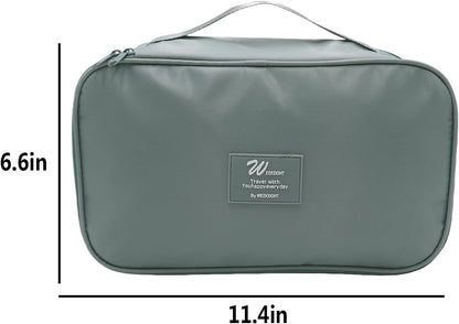 Portable Underwear Bra Storage Bag Waterproof Travel Organizers Multi-Layer Toiletry Packing Cube