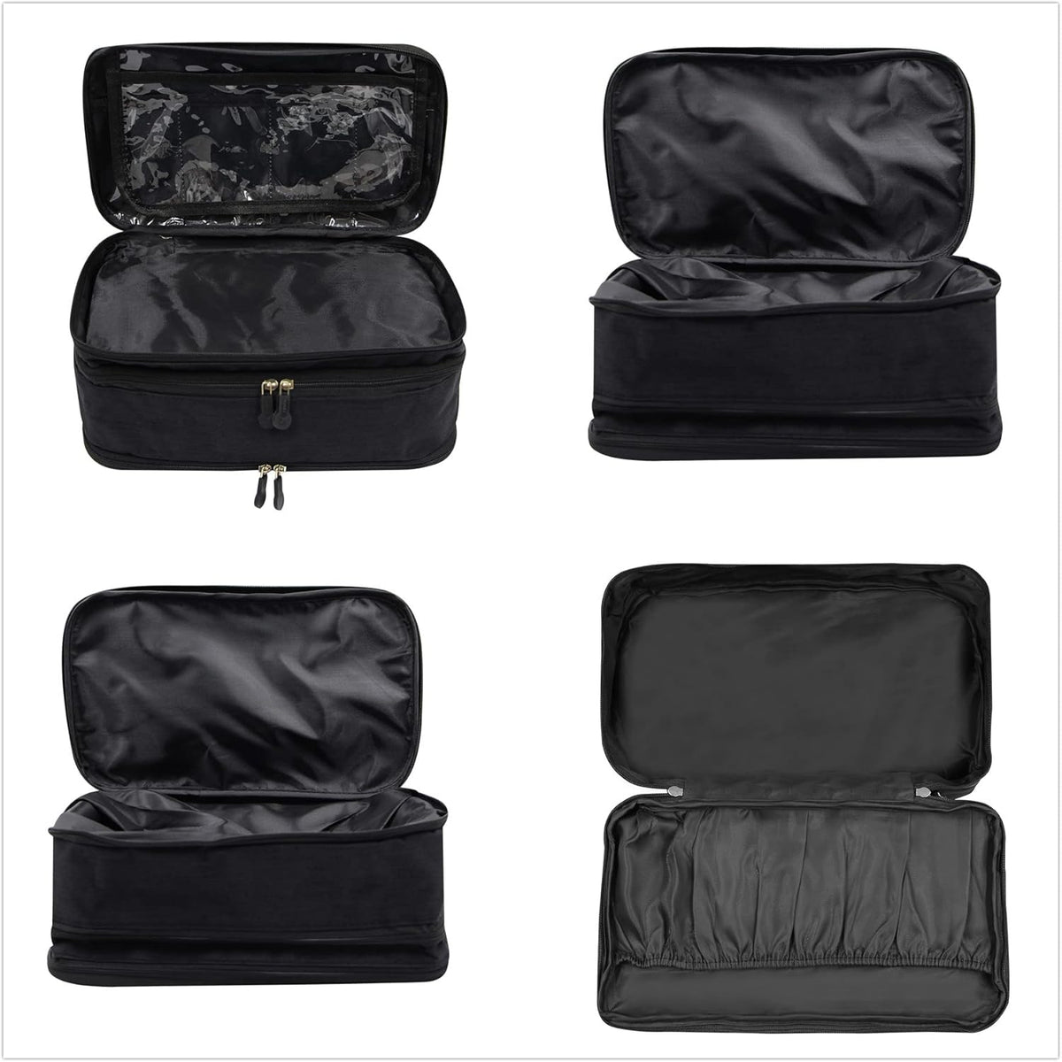 Portable Underwear Bra Storage Bag Waterproof Travel Organizers Multi-Layer Toiletry Packing Cube