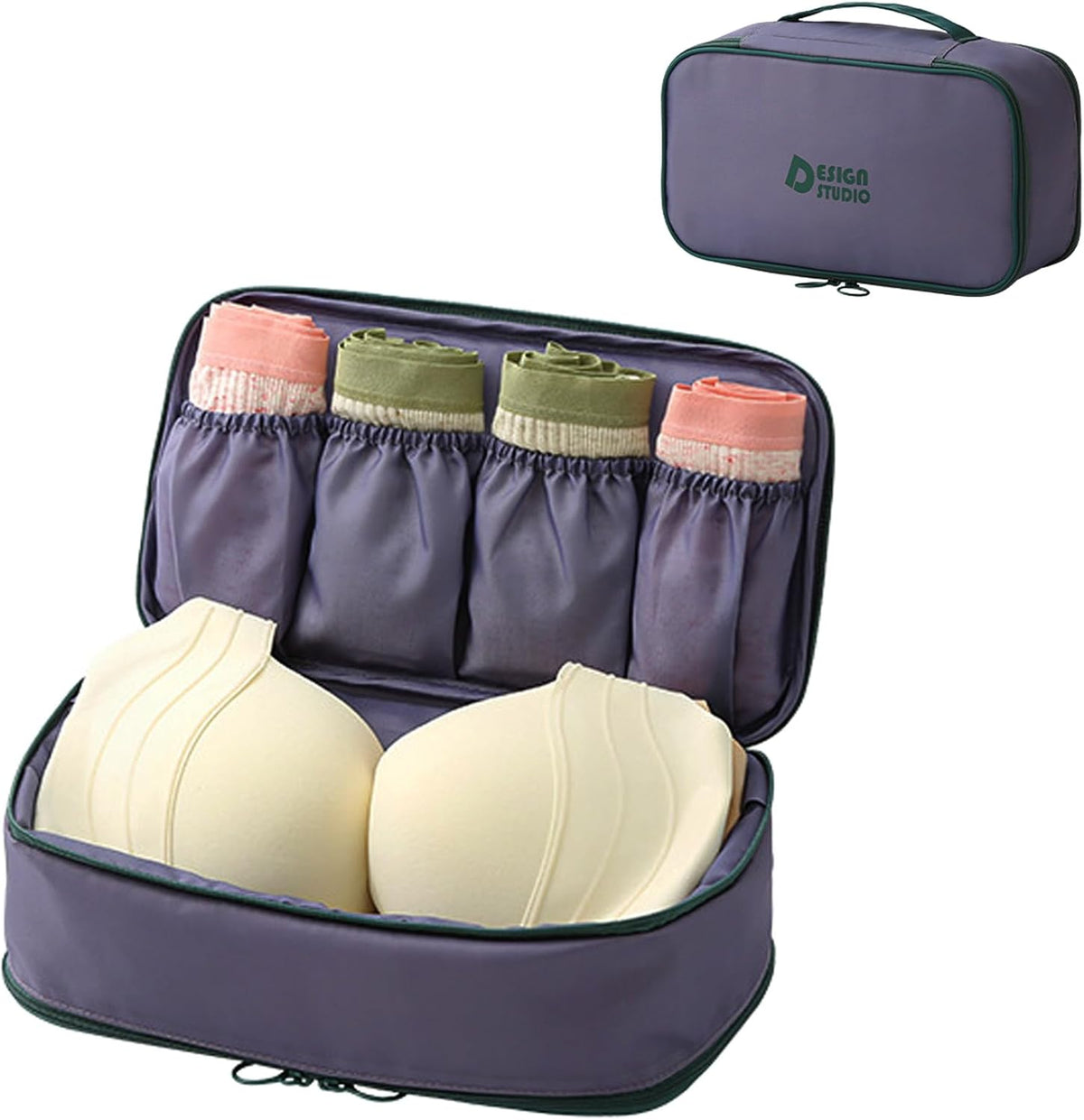 Portable Underwear Bra Storage Bag Waterproof Travel Organizers Multi-Layer Toiletry Packing Cube