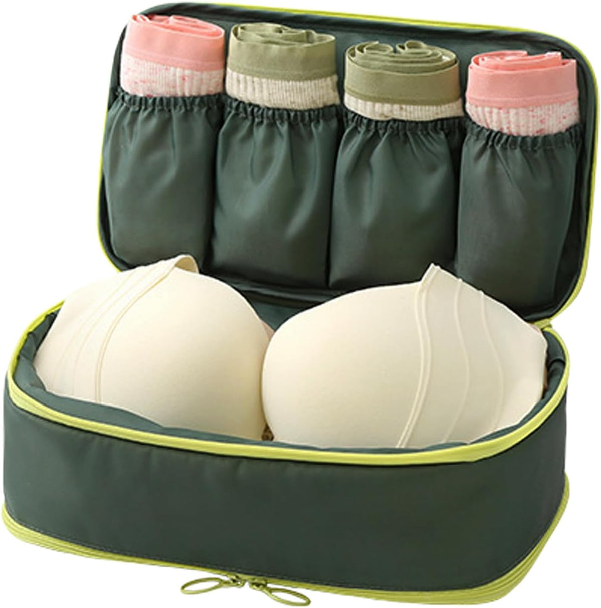Portable Underwear Bra Storage Bag Waterproof Travel Organizers Multi-Layer Toiletry Packing Cube