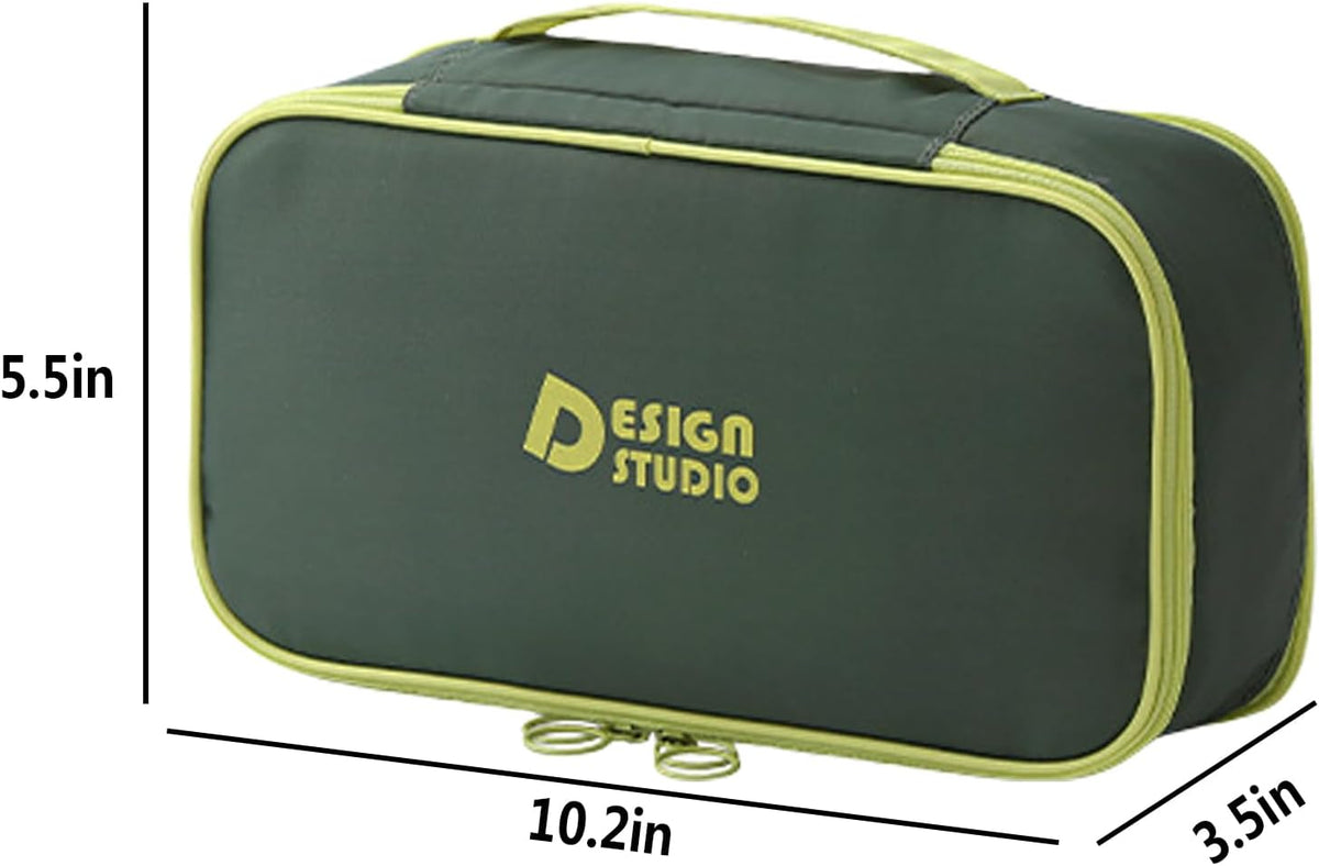 Portable Underwear Bra Storage Bag Waterproof Travel Organizers Multi-Layer Toiletry Packing Cube