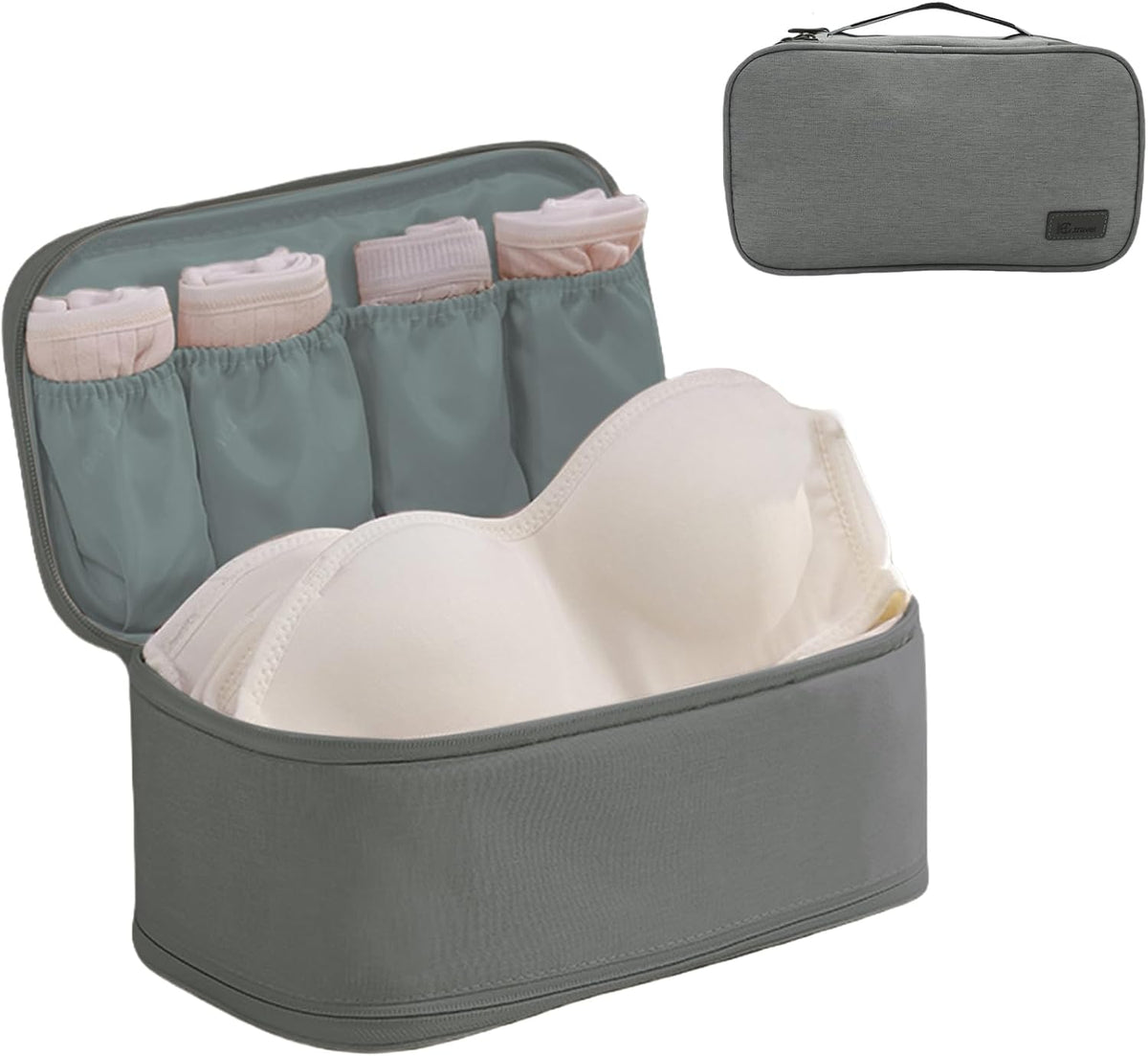 Portable Underwear Bra Storage Bag Waterproof Travel Organizers Multi-Layer Toiletry Packing Cube