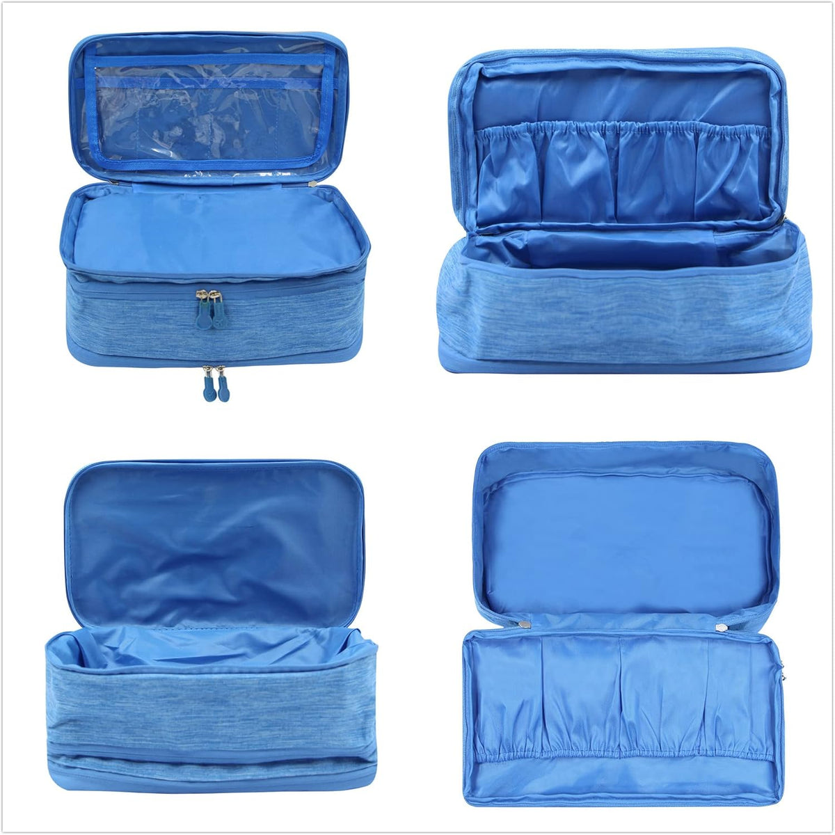 Portable Underwear Bra Storage Bag Waterproof Travel Organizers Multi-Layer Toiletry Packing Cube