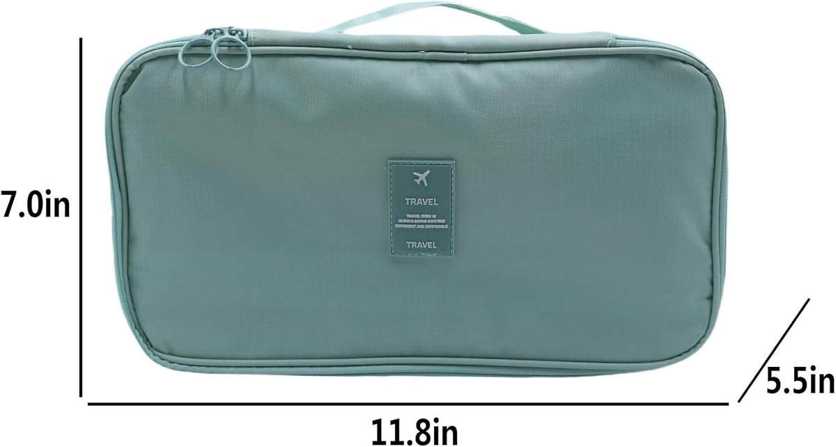 Portable Underwear Bra Storage Bag Waterproof Travel Organizers Multi-Layer Toiletry Packing Cube