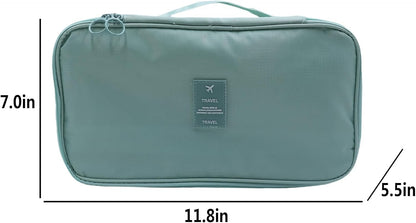 Portable Underwear Bra Storage Bag Waterproof Travel Organizers Multi-Layer Toiletry Packing Cube