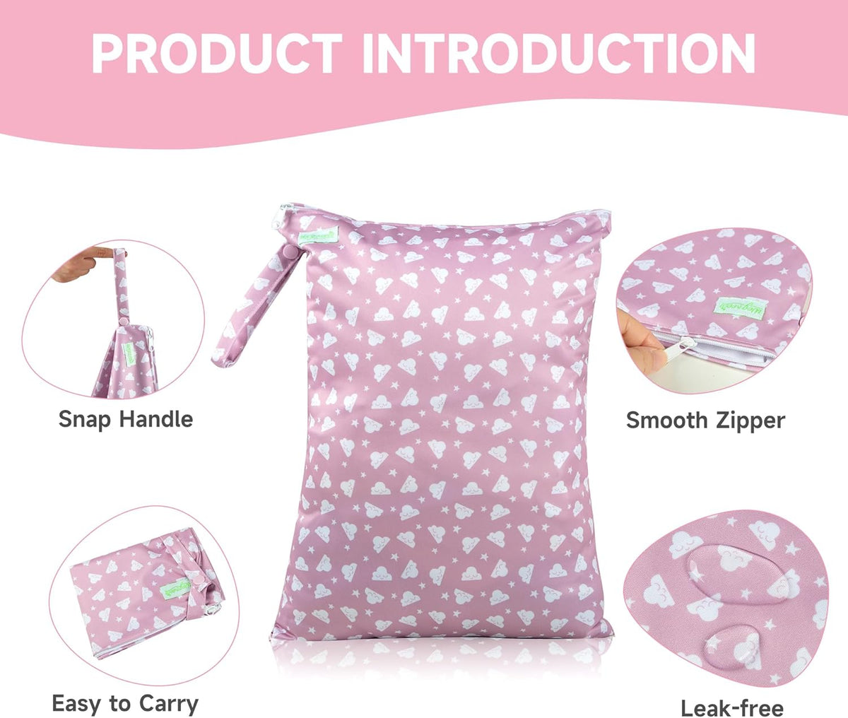 Wet Dry Bag for Baby Swimsuit, Small Wet Dry Bag for Clothes Diaper and Breast Pump Parts, Large Baby bag for Travel,Gym Clothes,Beach,Pool,Extra Clothes (Checkerboard,3 Pack)