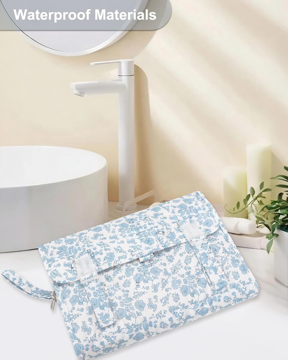 Travel Hanging Toiletry Bag for Men Women Travel Kit Shaving Bag Waterproof Large Makeup Bag Wash Bag Makeup Organizer Cosmetic Case for Bathroom Shower Black
