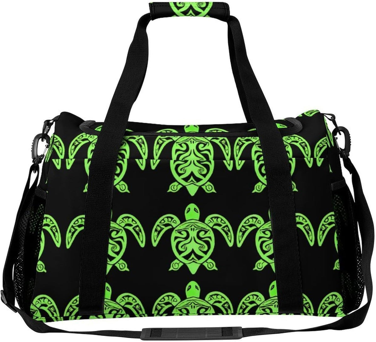 Duffel Bag for Travel Gym Weekender Overnight Trip Adjustable Shoulder Strap Simple Style