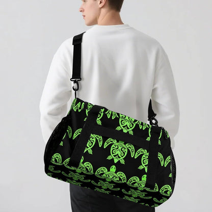 Duffel Bag for Travel Gym Weekender Overnight Trip Adjustable Shoulder Strap Simple Style