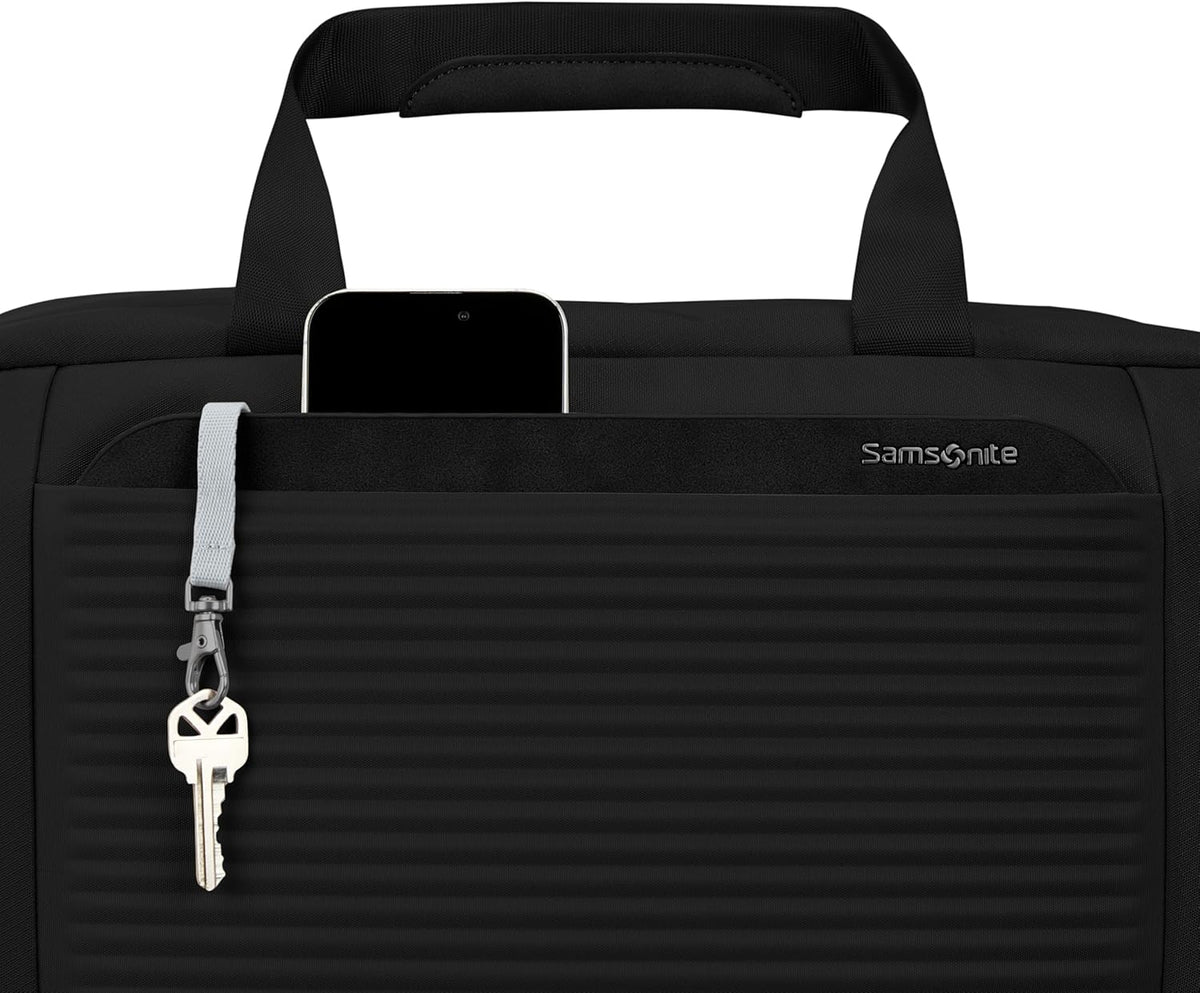 Paralux Weekender Duffel Bag, Travel Carry-On Bag with Wide Opening, Drop-Bottom Shoe & Laundry Compartment, AirTag Holder, StackIt Strap - Business & Leisure Travel Bag