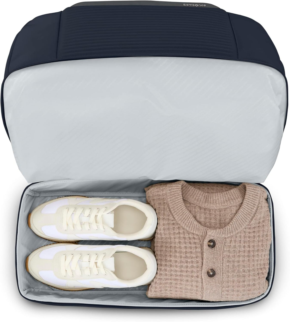 Paralux Weekender Duffel Bag, Travel Carry-On Bag with Wide Opening, Drop-Bottom Shoe & Laundry Compartment, AirTag Holder, StackIt Strap - Business & Leisure Travel Bag