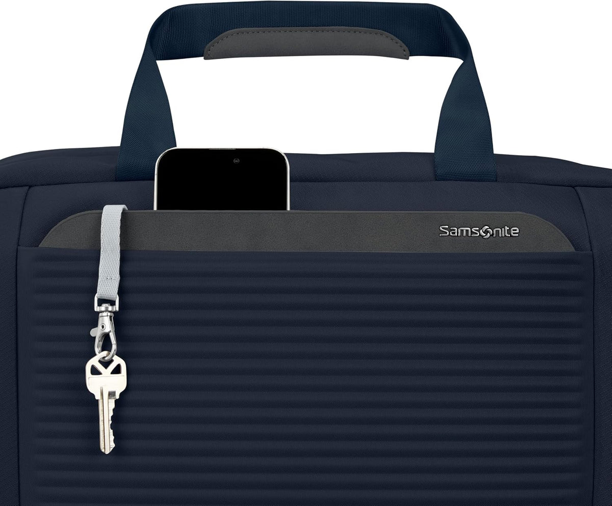 Paralux Weekender Duffel Bag, Travel Carry-On Bag with Wide Opening, Drop-Bottom Shoe & Laundry Compartment, AirTag Holder, StackIt Strap - Business & Leisure Travel Bag