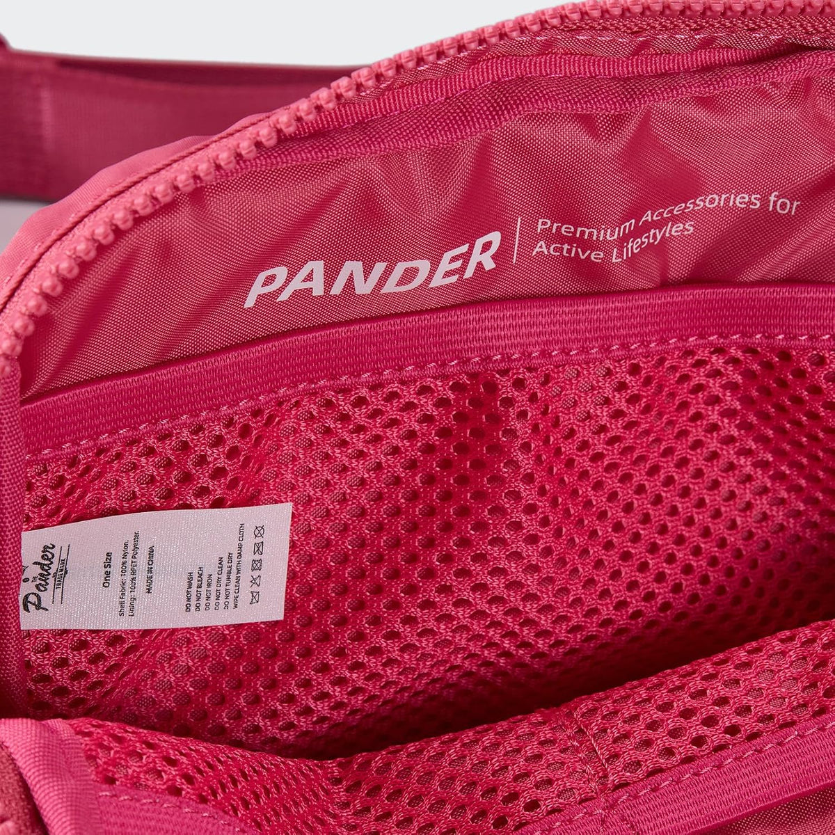 Two Way Zipper Fanny Pack Nylon Everywhere Belt Bag for Women, Water Repellent Waist Packs, Crossbody Bags with Adjustable Strap (Black).