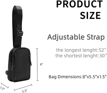 Convertible Sling Backpack for Women & Men – Lightweight 3-in-1 Crossbody Daypack with Adjustable Strap, Anti-Theft Pocket, Water-Resistant Small Travel Bag (Caramel)