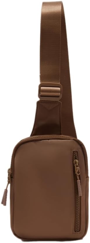 Convertible Sling Backpack for Women & Men – Lightweight 3-in-1 Crossbody Daypack with Adjustable Strap, Anti-Theft Pocket, Water-Resistant Small Travel Bag (Caramel)