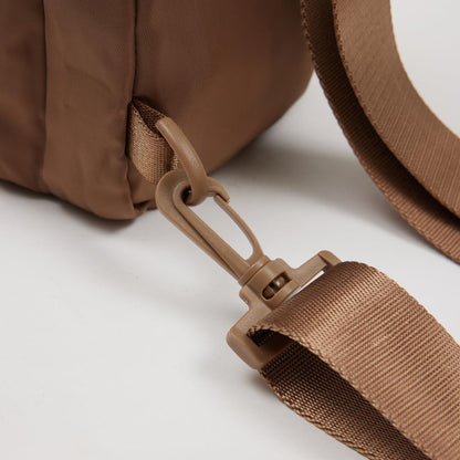 Convertible Sling Backpack for Women & Men – Lightweight 3-in-1 Crossbody Daypack with Adjustable Strap, Anti-Theft Pocket, Water-Resistant Small Travel Bag (Caramel)