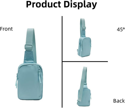 Convertible Sling Backpack for Women & Men – Lightweight 3-in-1 Crossbody Daypack with Adjustable Strap, Anti-Theft Pocket, Water-Resistant Small Travel Bag (Caramel)