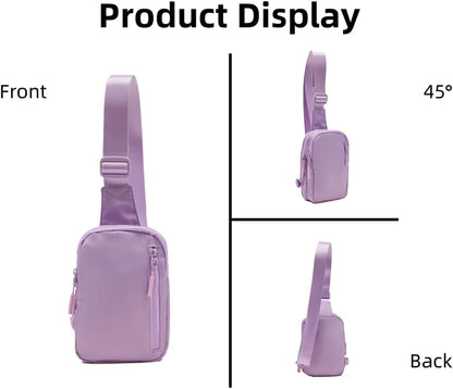 Convertible Sling Backpack for Women & Men – Lightweight 3-in-1 Crossbody Daypack with Adjustable Strap, Anti-Theft Pocket, Water-Resistant Small Travel Bag (Caramel)