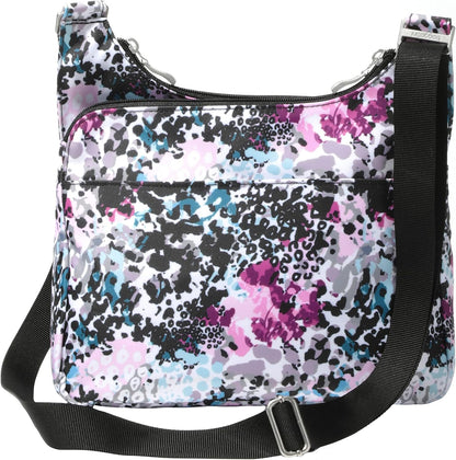Crossbody Travel Bag 11x8.5 Lightweight Water-resistant Nylon Handbag