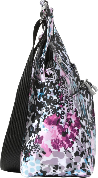 Crossbody Travel Bag 11x8.5 Lightweight Water-resistant Nylon Handbag