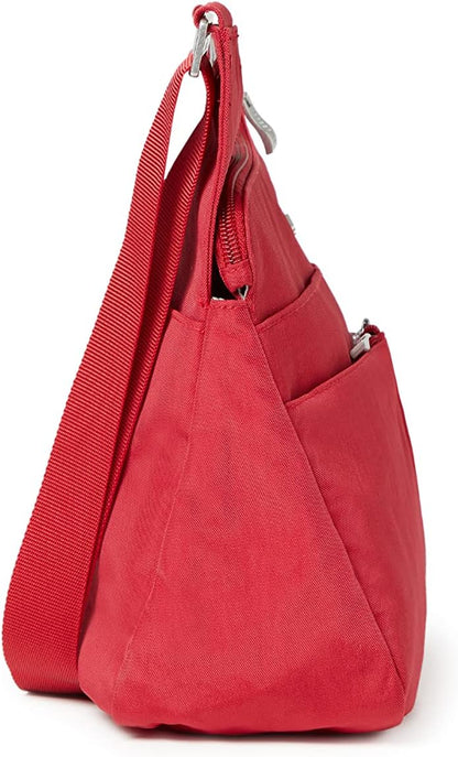 Crossbody Travel Bag 11x8.5 Lightweight Water-resistant Nylon Handbag