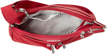 Crossbody Travel Bag 11x8.5 Lightweight Water-resistant Nylon Handbag