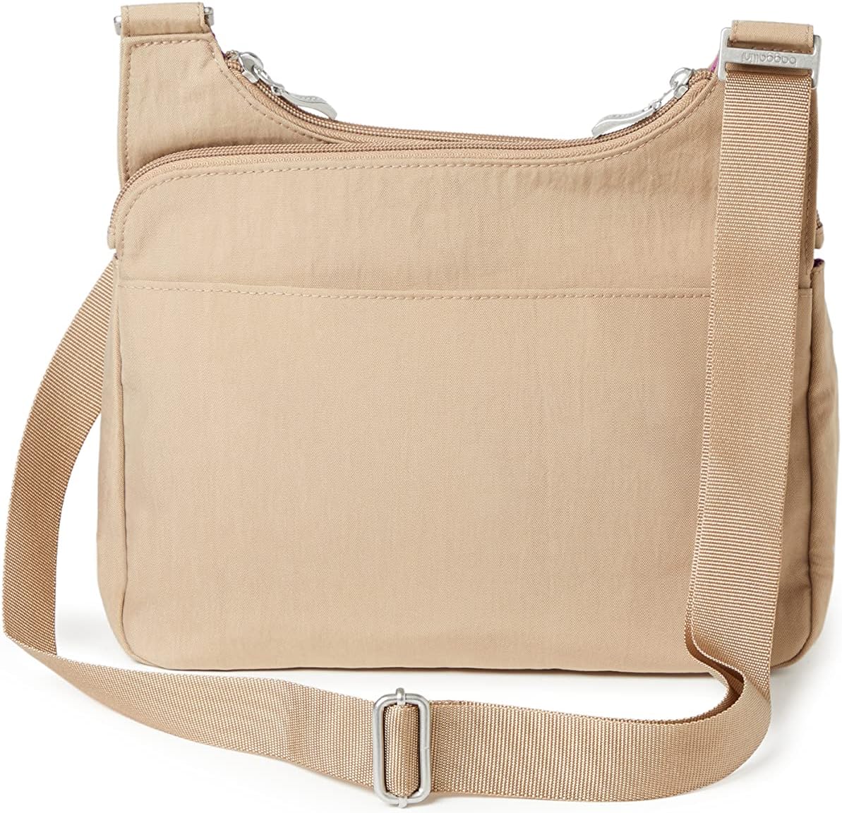 Crossbody Travel Bag 11x8.5 Lightweight Water-resistant Nylon Handbag
