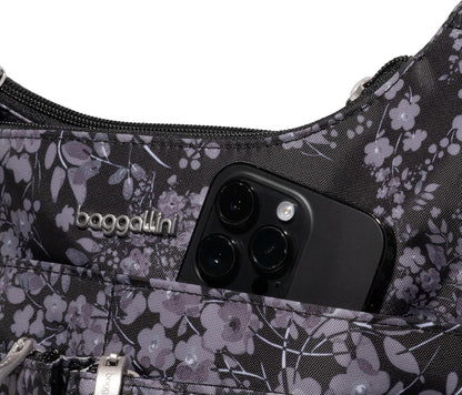 Crossbody Travel Bag 11x8.5 Lightweight Water-resistant Nylon Handbag