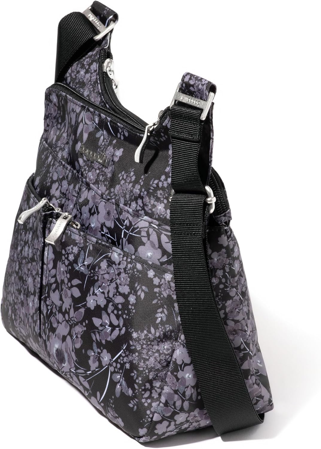 Crossbody Travel Bag 11x8.5 Lightweight Water-resistant Nylon Handbag