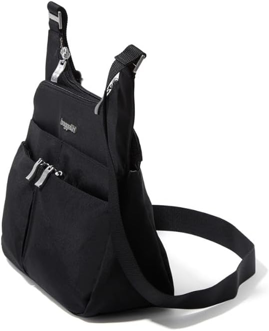 Crossbody Travel Bag 11x8.5 Lightweight Water-resistant Nylon Handbag