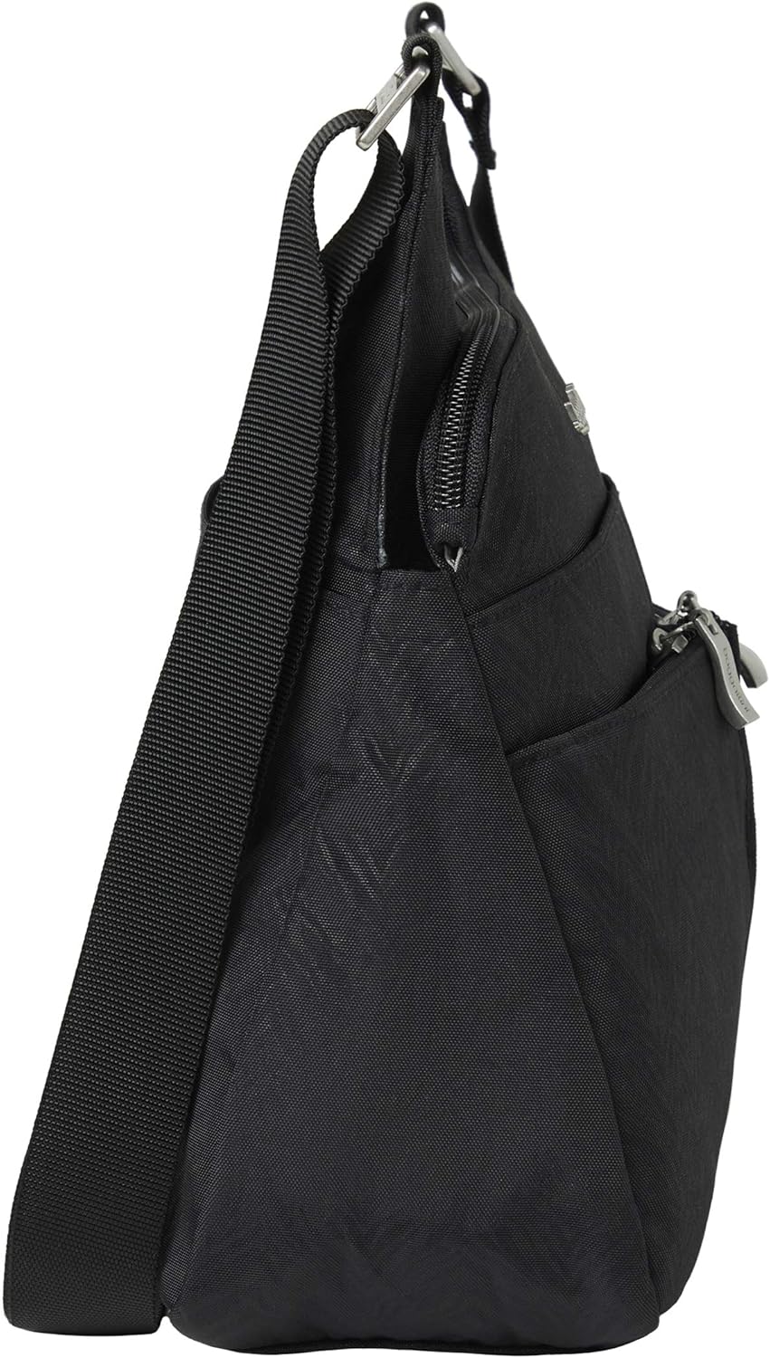 Crossbody Travel Bag 11x8.5 Lightweight Water-resistant Nylon Handbag