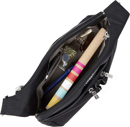 Crossbody Travel Bag 11x8.5 Lightweight Water-resistant Nylon Handbag