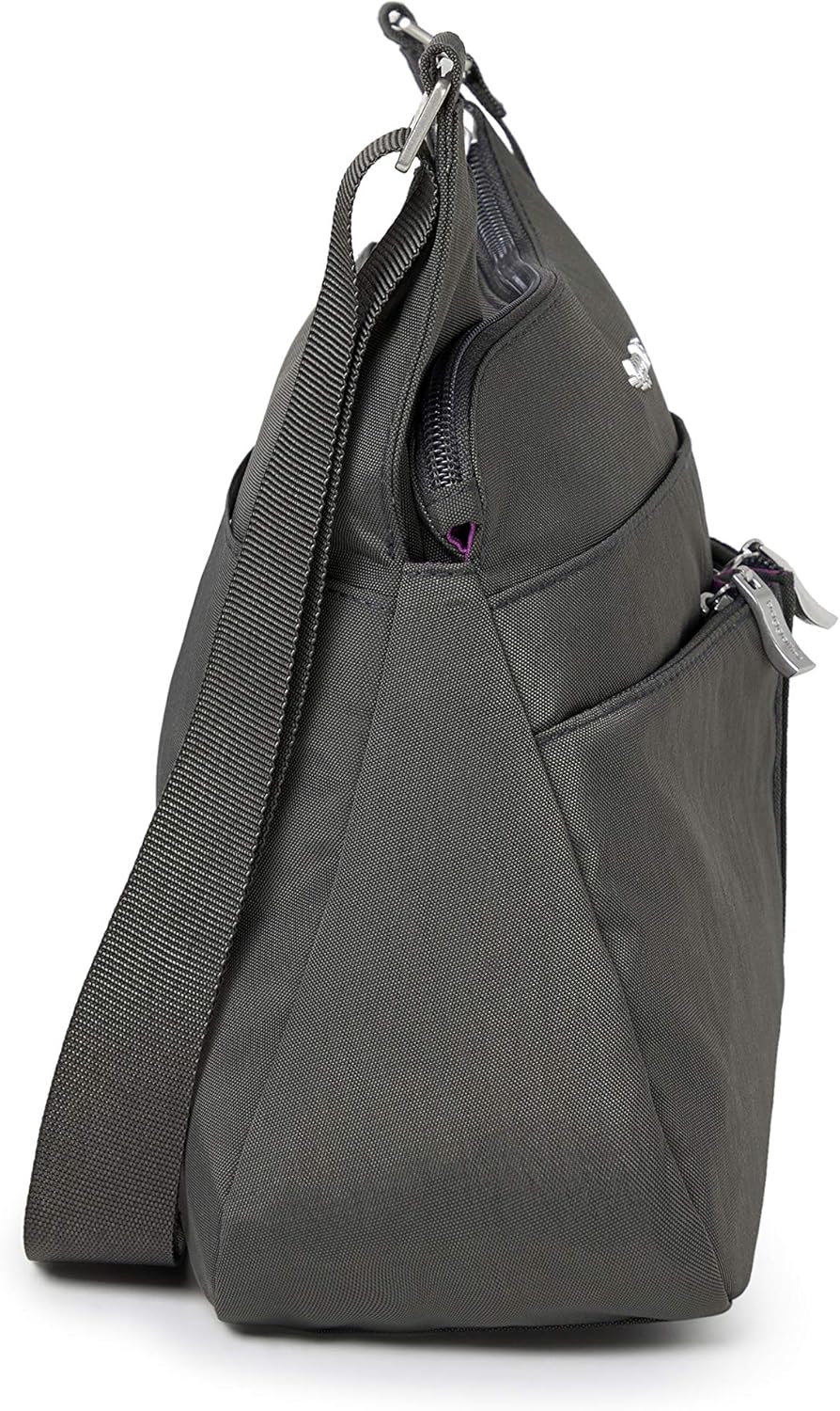 Crossbody Travel Bag 11x8.5 Lightweight Water-resistant Nylon Handbag