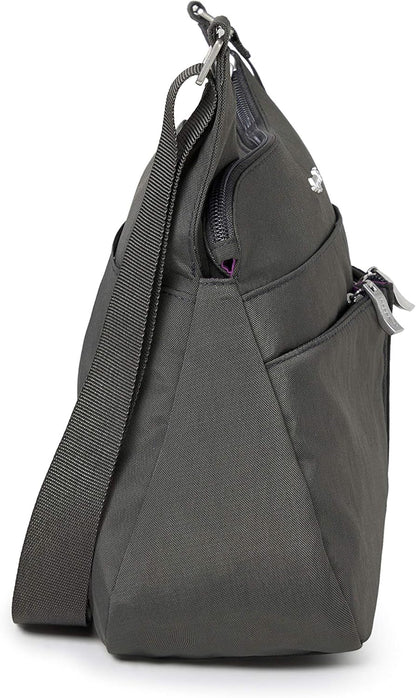 Crossbody Travel Bag 11x8.5 Lightweight Water-resistant Nylon Handbag