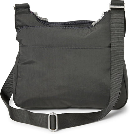 Crossbody Travel Bag 11x8.5 Lightweight Water-resistant Nylon Handbag