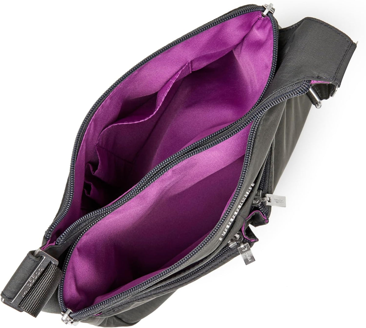 Crossbody Travel Bag 11x8.5 Lightweight Water-resistant Nylon Handbag