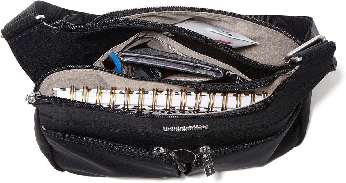Crossbody Travel Bag 11x8.5 Lightweight Water-resistant Nylon Handbag
