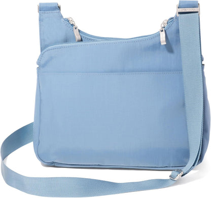 Crossbody Travel Bag 11x8.5 Lightweight Water-resistant Nylon Handbag
