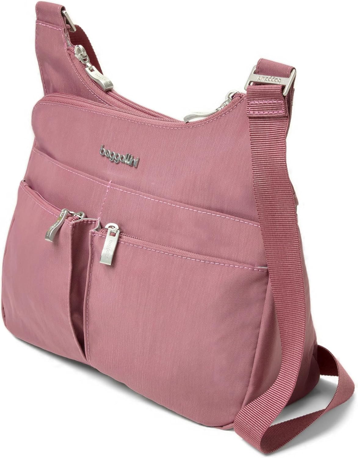 Crossbody Travel Bag 11x8.5 Lightweight Water-resistant Nylon Handbag