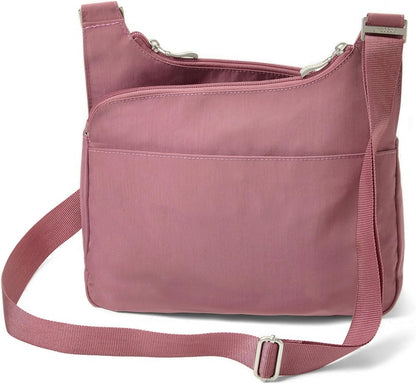 Crossbody Travel Bag 11x8.5 Lightweight Water-resistant Nylon Handbag