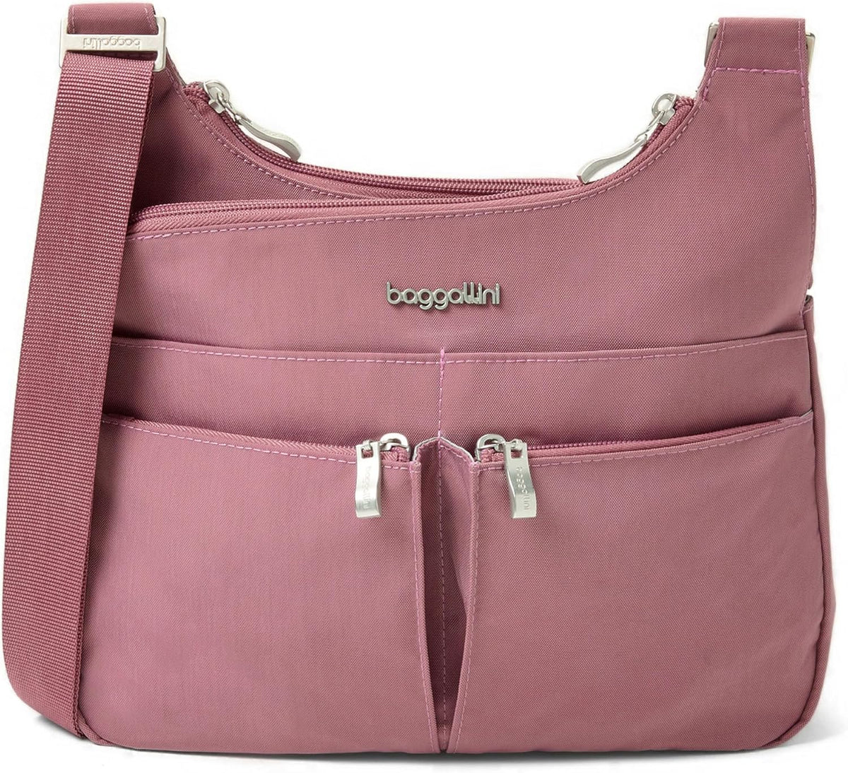 Crossbody Travel Bag 11x8.5 Lightweight Water-resistant Nylon Handbag