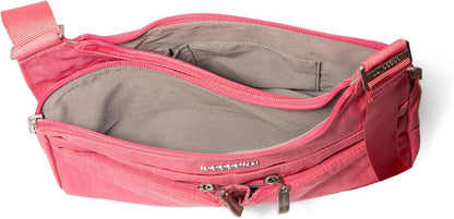 Crossbody Travel Bag 11x8.5 Lightweight Water-resistant Nylon Handbag