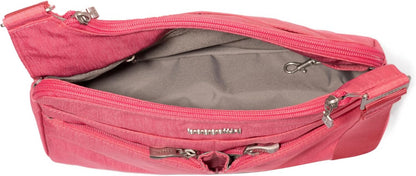 Crossbody Travel Bag 11x8.5 Lightweight Water-resistant Nylon Handbag
