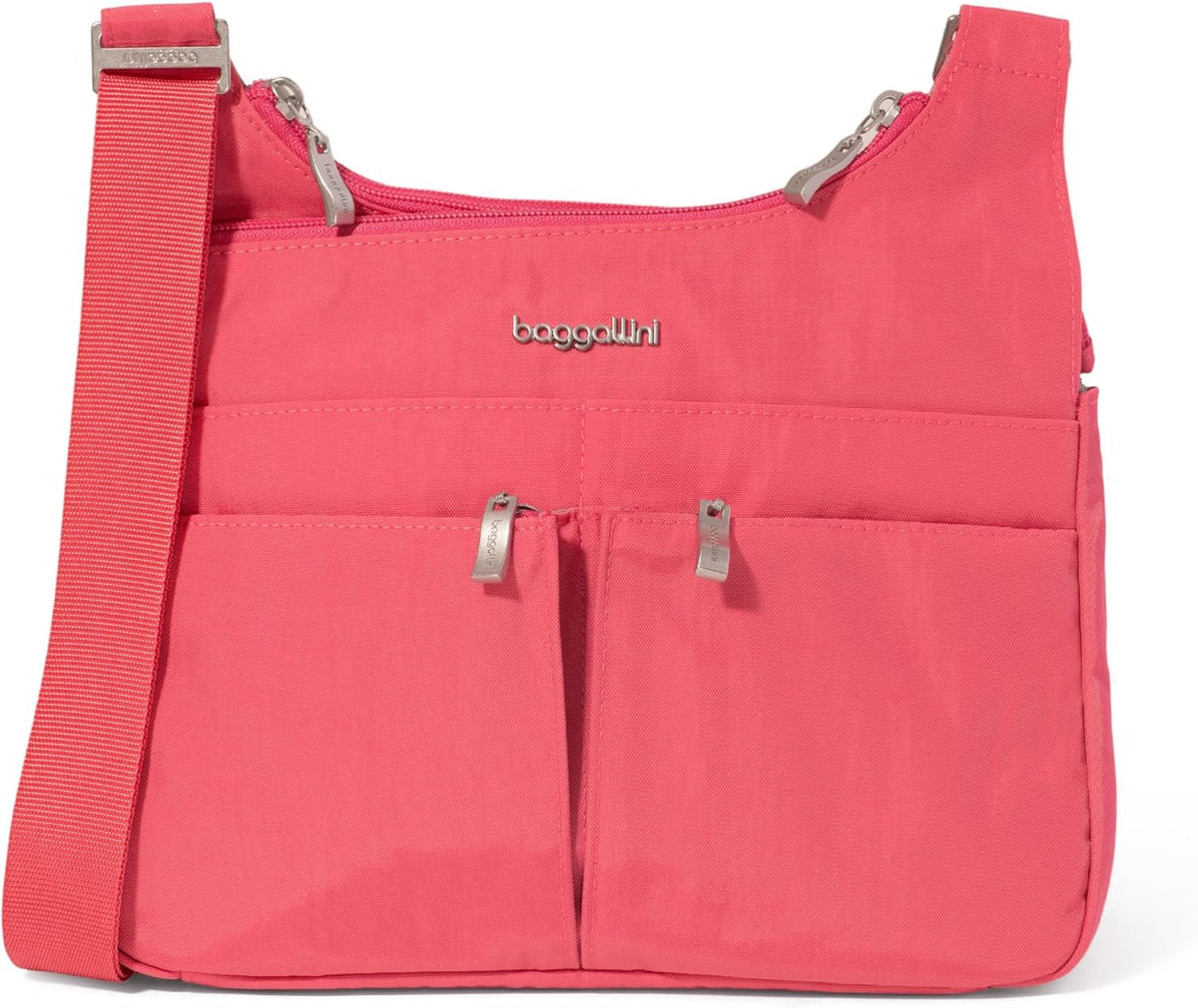 Crossbody Travel Bag 11x8.5 Lightweight Water-resistant Nylon Handbag