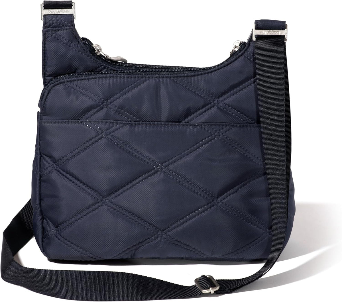 Crossbody Travel Bag 11x8.5 Lightweight Water-resistant Nylon Handbag