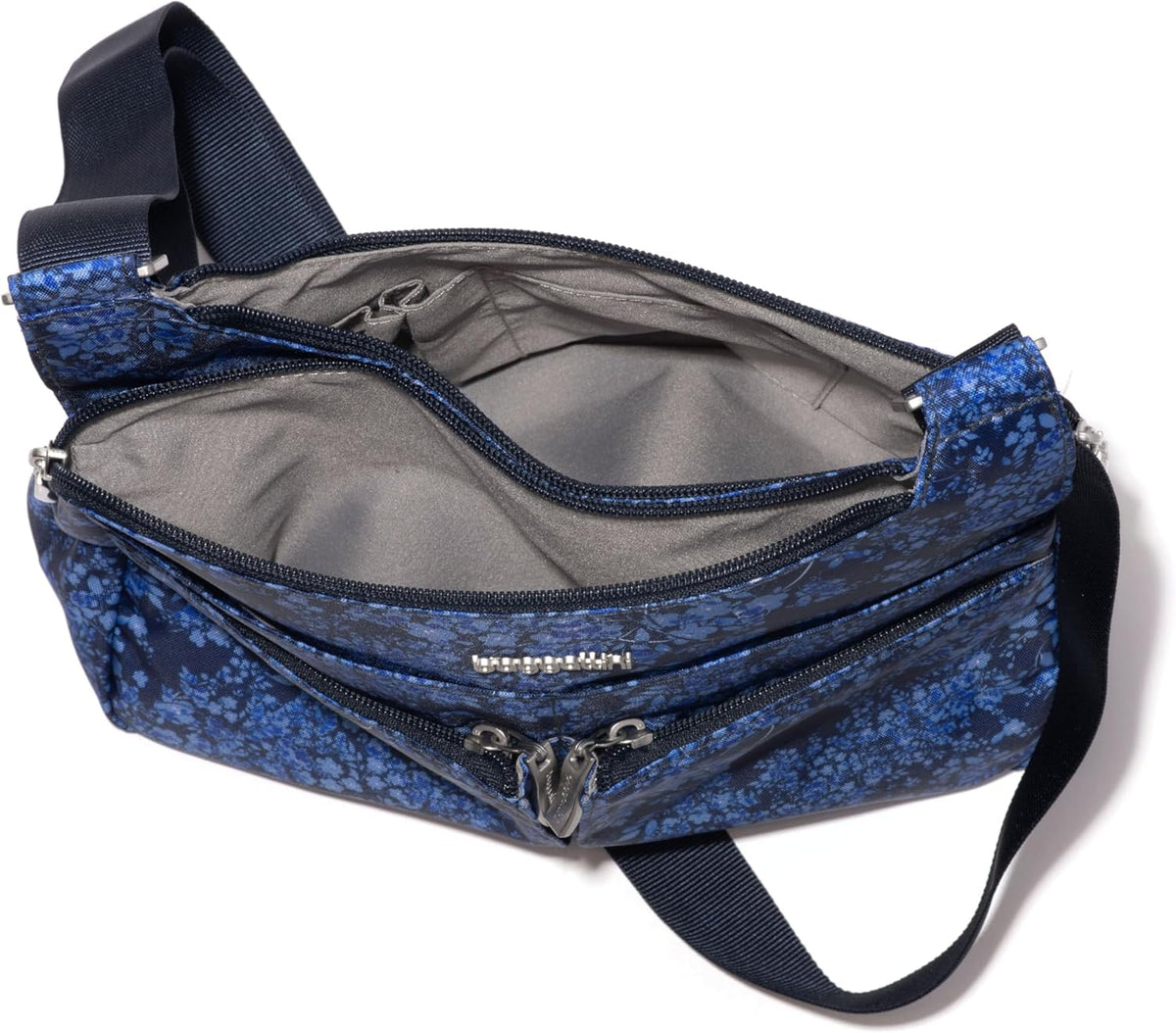 Crossbody Travel Bag 11x8.5 Lightweight Water-resistant Nylon Handbag