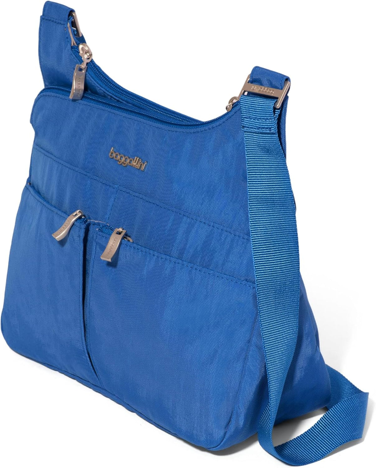 Crossbody Travel Bag 11x8.5 Lightweight Water-resistant Nylon Handbag